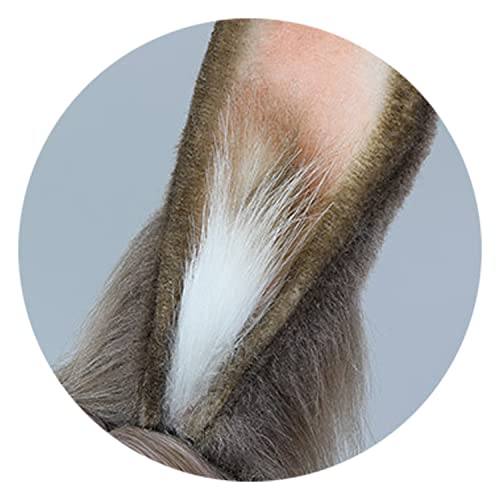 Faylay Bunny Ear Women Rabbit Animal Ears Furry Headband Party Accessories (Fzgyamy) #TOP5