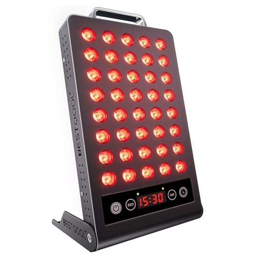 BestQool Red Light Therapy, Dual Chip 660nm 850nm Clinical Grade Red Light Therapy for Face, Portable Infrared Light Therapy for Body, Pain Relief, Muscle Fast Recovery. 50W.