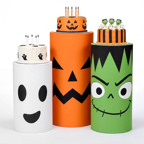 Housse de cylindre Halloween deco pour presentoir table gateau