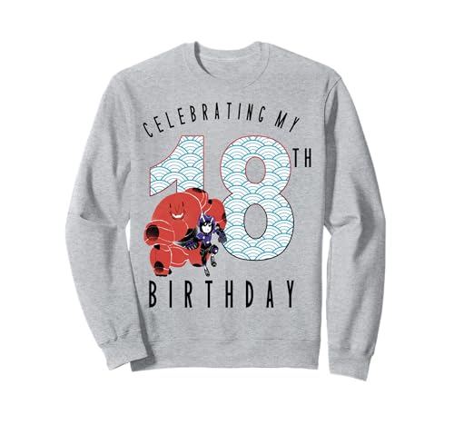 Sweatshirt Big Hero 6 Disney vêtement d'anniversaire ado 18 ans