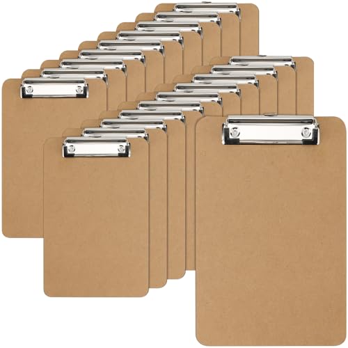 Planchettes à pince A5 pour listes de restaurant et organisation de bureau