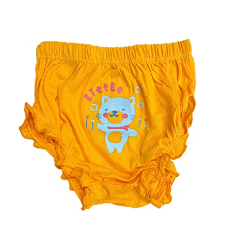 Image of heartbury Cute and Colorful Baby Girls Frill Panties 100% Organic Cotton Underwear /Rompers /Briefs /Panty /Bloomers