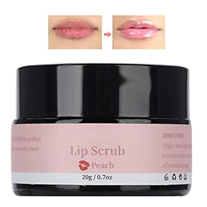 Lip Scrub, Lip Exfoliator Organic Exfoliating Scrubs for Dry Lips Moisturizes Moisturizing Dead Skin Removal Lips Care