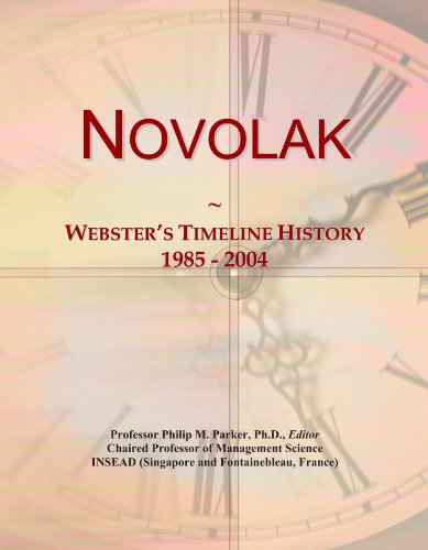 Novolak: Webster's Timeline History, 1985 - 2004