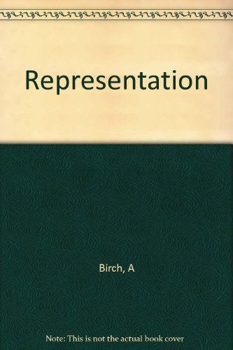 Representation B002EBMLCS Book Cover