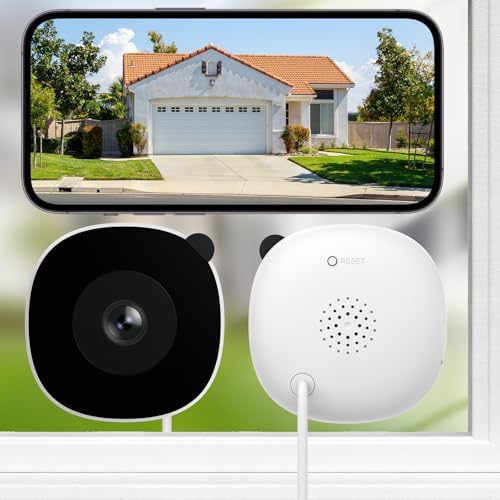 2K Window Camera-2 Pack Cameras for Home Security Indoor with Ant...