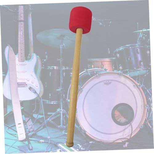Abaodam 3 Pcs Percussion Bass Drum Mallets Big Drum Hammer con Mango de Madera miniatura 2