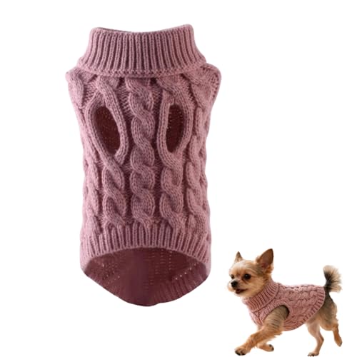 Weich und komfortabel Stricken Hunde Pullover Kleine Hund, Winter Warmer Hundepullover Kleine Hunde...
