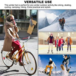 Men Trapper Hat Bomber Hats Winter Trooper Ushanka Ear Flaps Hats Aviator Snow Windproof Thermal Faux Fur Warm Hunting Skiing Cycling Cold Weather Hats Earflaps Baseball Caps Dad Hats With Face Mask #TOP6