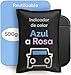 Praknu Deshumidificador Coche 500 g – Absorbedor de Humedad Reutilizable para Ventanas sin Vaho – con Indicador de Saturación y Almohadilla Antideslizante