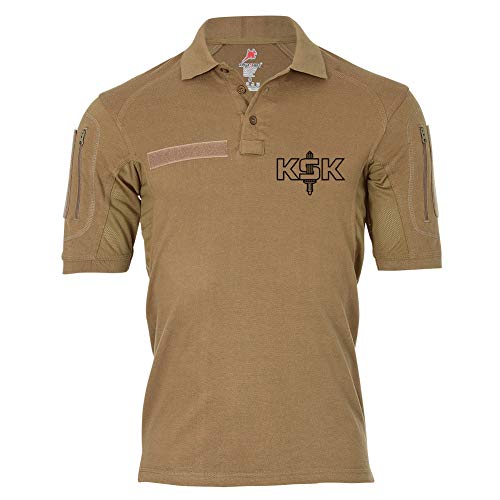 Polo tactique Alfa KSK Militaire Copytec Beige Medium pour homme