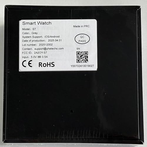 Blutdruck Smart Watch, 1,95'' Smartwatch Blutdruck mit Luftpumpen-Manschette, 50+ Sportmodi Fitnessuhr mit Schlaf Herzfrequenzmesser, Schrittzähler Blutdruck Watch Unterstützt für Datenaustausch – Bild 5