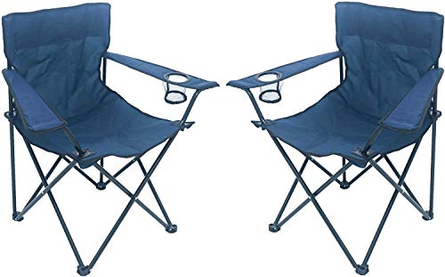 Preisvergleich Produktbild Unbekannt Sparmeile Ambientehome Campingstuhl, Marineblau