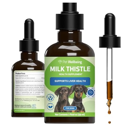 Milk Thistle Liver Support for Dogs 2 oz