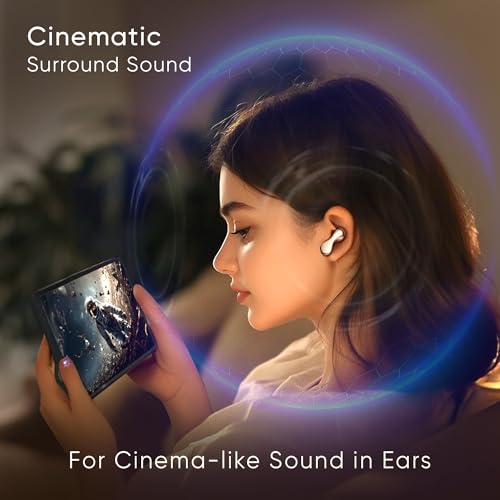 Image of Mivi SuperPods Immersio[Flagship Launch] | Dolby Audio, 3D Soundstage, 60H Battery, AI-ENC Mic, BT 5.4 | Ear Buds Wireless with Deep Bass, Fast Charging, in-Ear Bluetooth Earbuds