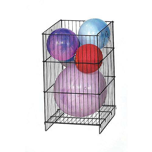 Dump Bin Black Wire Frame 18" x 17" x 30"