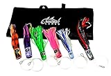 Beautiful Marlin, Tuna & Dolphin Lure Set - Tournament Rigged