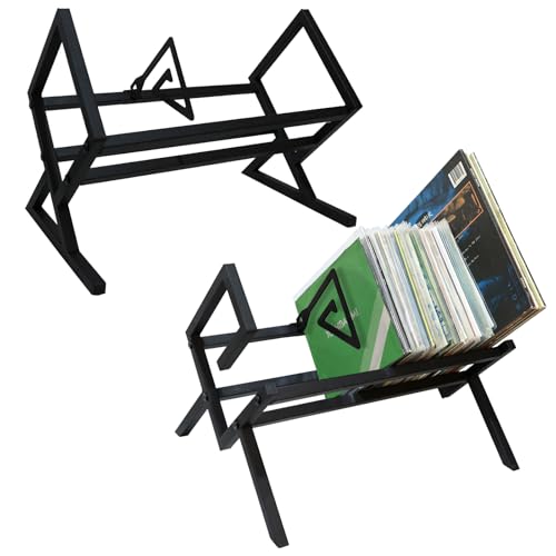 Estantería Creativa de Escritorio de Metal con Soporte de CD 4