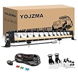 【Multi-usage】La barre lumineuse tout-terrain est compatible avec différents types de voitures, avec une tension de fonctionnement de 12-30 V, adaptée aux 4x4, bateaux, camions, voitures, motos, tracteurs, véhicules tout-terrain, camionnettes, SUV, VTT, UTV et machines lourdes.