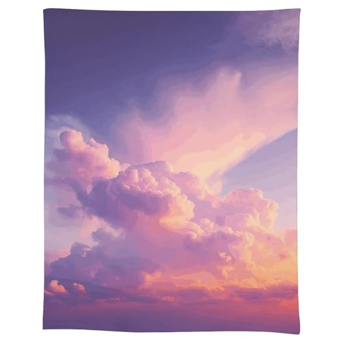 Nappe violette et orange de style rustique pour repas de mariage et fêtes