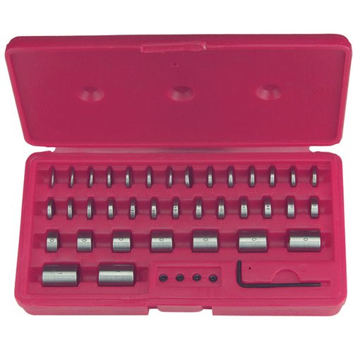 TTC TSS36 36 Pc .101"1" Round Space Block Set Gauge Blocks Amazon