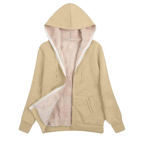 Veste sweat femme hiver doublé chaud pour un confort thermique