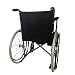 Mobiclinic, Alcázar, Silla de ruedas plegable, ortopédica, para minusválidos, manual, freno en...