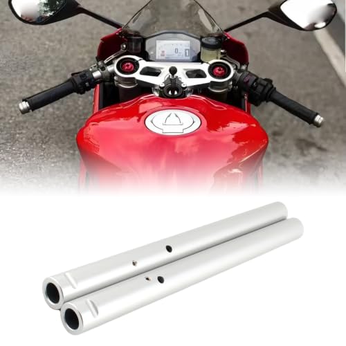 Tube de guidon à clipser DUCATI Panigale V4 pièce moto rechange argent