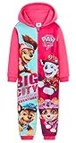 PAW PATROL Onesie Kinder Schlafoverall Mädchen und Jungen(Rosa, 18-24 Monate)