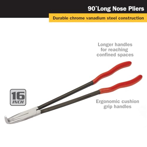 Image of Titan 60783 16-Inch 90-Degree Long Nose Pliers