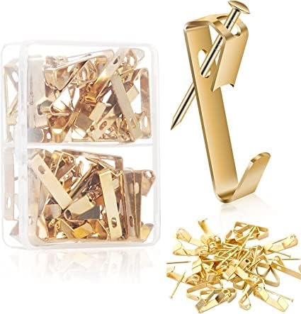 THETHO Picture Hooks Picture Frame Hanging Kit 180 PCS Heavy Duty Picture Hangers with Hooks,Nails,D Ring,Triangular Ring and Screw,Wall Hooks Hanging Frames Hooks for Picture Frames,Paintings & Decor