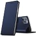 Produktbild Verco Handyhülle für iPhone 12 Mini 5.4, Premium Handy Flip Cover für Apple iPhone 12 Mini Hülle [integr. Magnet] Book Case PU Leder Tasche, Blau