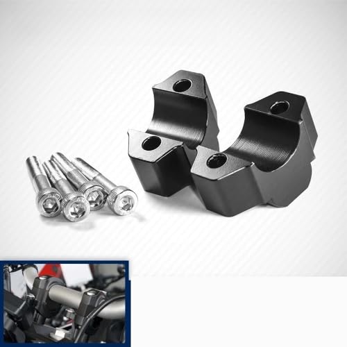 Elevadores manillar motocicleta para evitar dolor de espalda en MT-09 y XSR900 2