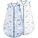 Yukkidds 2er Pack Schlafsack Baby 1.5 TOG, 100% Baumwolle...