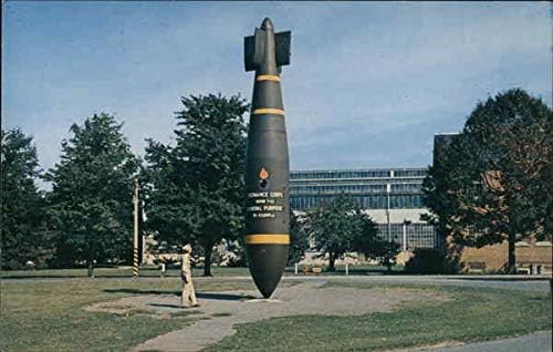 Army Ordance's 43,600 LB. Bomb Aberdeen Proving Ground, Maryland MD Original Vintage Postcard disponible en Yaxa Guatemala