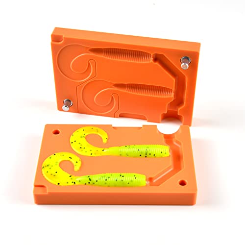 Best_nj Single Tail Grub Mold