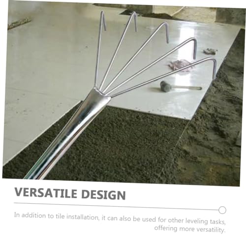 EXQUIMEUBLE Ferramenta De Nivelamento De Cinzas De Aço Gadget Doméstico Ferramenta De Escavação Domé