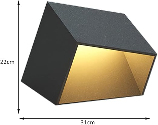 TAMYUSE Nordic LED Outdoor Post Cap Light, IP65 Waterproof Fence Deck Column Cap Lamp Lantern 3000K Landscape Lighting Pier Lights for Flat Surface Patio Posts Garden Decoration photo 3