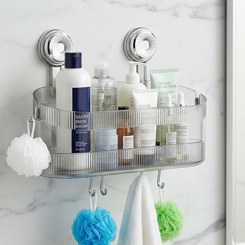 Aohyue Estantería de Baño Sin Tornillos