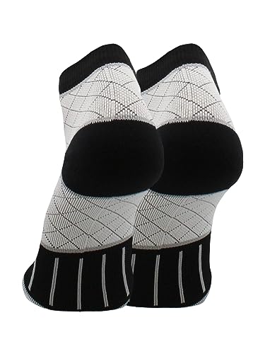 Image of TCK Plantar Fasciitis Relief Socks with Targeted Compression for Women and Men, Low Cut 20-30 mmHg Compression