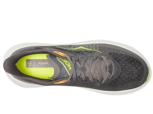 Hoka Men's Mach 6 Sneaker, Gravel/Asphalt Grey, 10.5