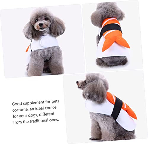 Disfraz Halloween para Perro BESPORTBLE S Naranja miniatura 3