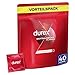 Produktbild Durex Gefühlsecht Kondome, hauchzartes Kondom für intensives Empfinden, 40 Stück, aus Gummi