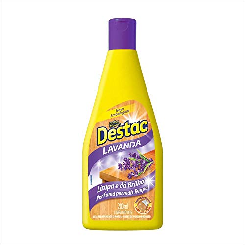 Limpador Brilha Móveis 200 ml Lustra Móveis, Destac