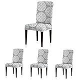 ColorBird Medallion Style Spandex Chair Slipcovers Removable Universal Stretch Elastic Chair...