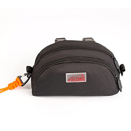 Y.J TAILS Horse Saddle Bag for Horses, Pommel Packet for Western & Endurance Saddles, Waterproof Saddle Sack for Cellphone Key, Horse Saddle Pouch (Black) by Y.J TAILS - Used condition - US$17.25