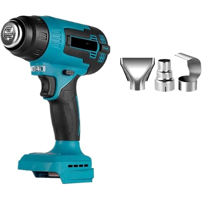 Pistola de calor inalámbrica recargable para encogimiento de PVC, manualidades, decapado de pintura y reparaciones del hogar