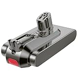 NexEnercell V12 Akku für Dyson V12, Akku Kompatibel mit V12Detect Slim/Detect Slim Absolute/Fluffy SV20 SV26 SV30 SV34 SV35 SV46 Staubsauger (Nicht für V11 SV12)