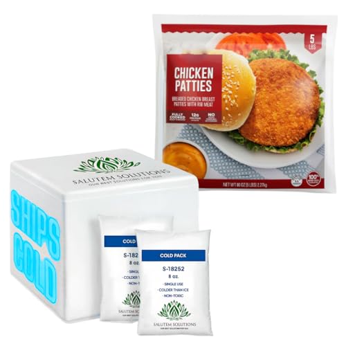 Salutem Vita - Chicken Patties, 5 lbs. (actual weight may vary within 5%)