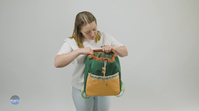 KAVU Wilder Ranch Rucksack Backpack - 15L Daypack For Travel & Hiking, Canvas & Polyester - View #5